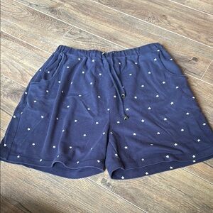 Croft & Barrow Navy Shorts with Star Accents